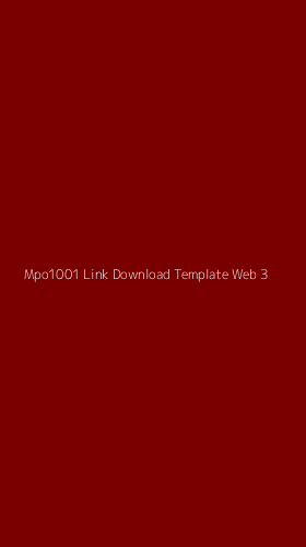 Tampilan Antarmuka Aplikasi Mpo1001 Link Download Template Web - 3