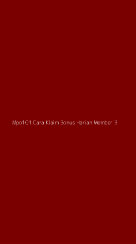 Tampilan Antarmuka Aplikasi Mpo101 Cara Klaim Bonus Harian Member - 3