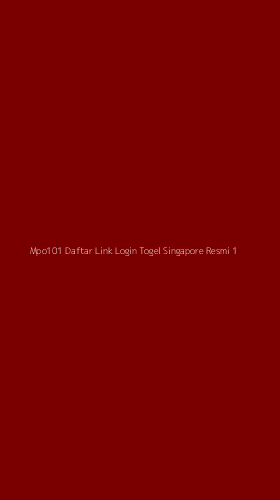Tampilan Antarmuka Aplikasi Mpo101 Daftar Link Login Togel Singapore Resmi - 1