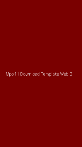 Tampilan Antarmuka Aplikasi Mpo11 Download Template Web - 2