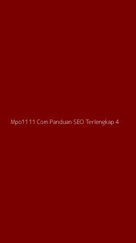 Tampilan Antarmuka Aplikasi Mpo1111 Com Panduan Seo Terlengkap - 4