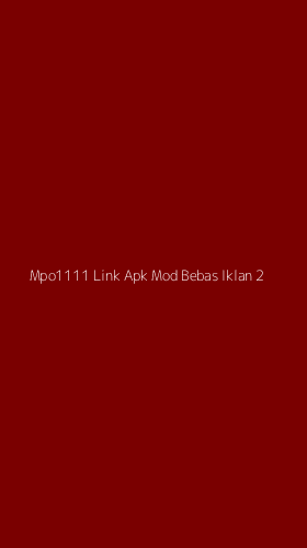 Tampilan Antarmuka Aplikasi Mpo1111 Link Apk Mod Bebas Iklan - 2