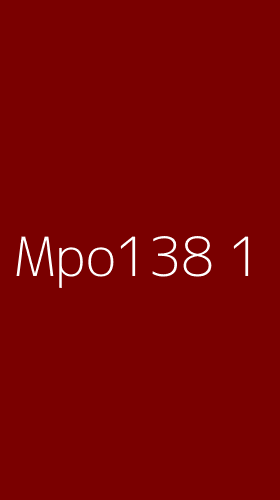 Tampilan Antarmuka Aplikasi Mpo138 - 1