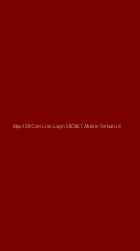 Tampilan Antarmuka Aplikasi Mpo138 Com Link Login Sbobet Mobile Terbaru - 4