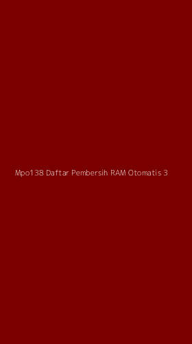 Tampilan Antarmuka Aplikasi Mpo138 Daftar Pembersih Ram Otomatis - 3