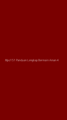 Tampilan Antarmuka Aplikasi Mpo151 Panduan Lengkap Bermain Aman - 4