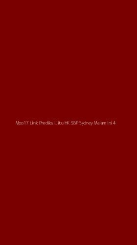 Tampilan Antarmuka Aplikasi Mpo17 Link Prediksi Jitu Hk Sgp Sydney Malam Ini - 4