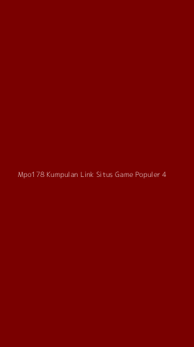 Tampilan Antarmuka Aplikasi Mpo178 Kumpulan Link Situs Game Populer - 4
