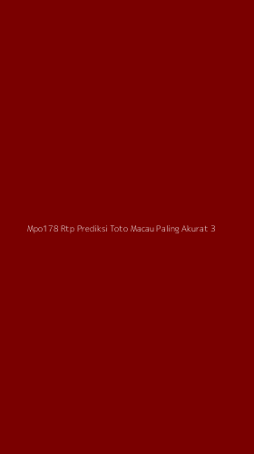 Tampilan Antarmuka Aplikasi Mpo178 Rtp Prediksi Toto Macau Paling Akurat - 3