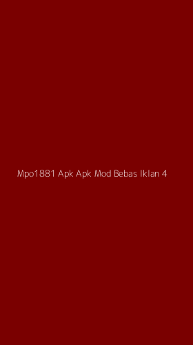 Tampilan Antarmuka Aplikasi Mpo1881 Apk Apk Mod Bebas Iklan - 4