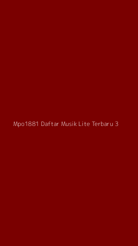 Tampilan Antarmuka Aplikasi Mpo1881 Daftar Musik Lite Terbaru - 3