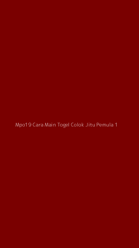 Tampilan Antarmuka Aplikasi Mpo19 Cara Main Togel Colok Jitu Pemula - 1