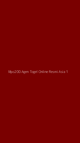 Tampilan Antarmuka Aplikasi Mpo200 Agen Togel Online Resmi Asia - 1