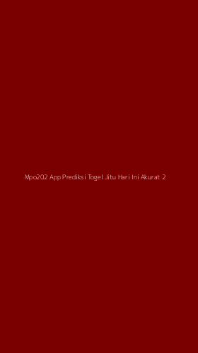 Tampilan Antarmuka Aplikasi Mpo202 App Prediksi Togel Jitu Hari Ini Akurat - 2