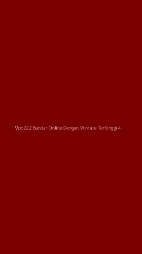Tampilan Antarmuka Aplikasi Mpo222 Bandar Online Dengan Winrate Tertinggi - 4
