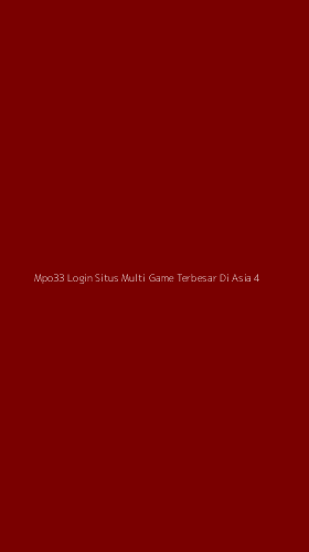 Tampilan Antarmuka Aplikasi Mpo33 Login Situs Multi Game Terbesar Di Asia - 4