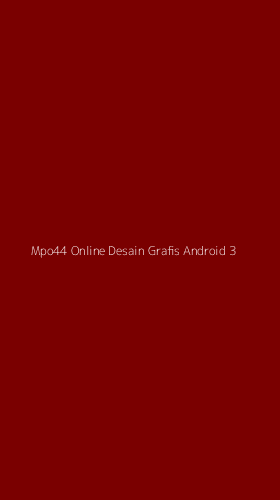 Tampilan Antarmuka Aplikasi Mpo44 Online Desain Grafis Android - 3
