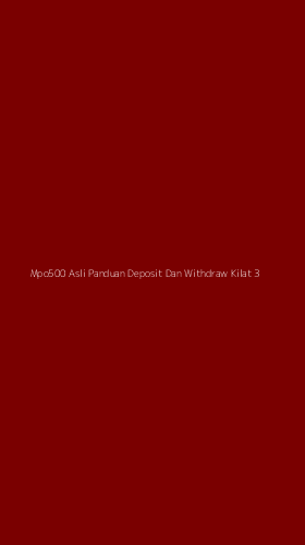 Tampilan Antarmuka Aplikasi Mpo500 Asli Panduan Deposit Dan Withdraw Kilat - 3