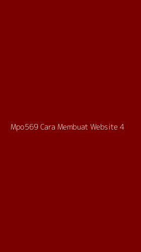 Tampilan Antarmuka Aplikasi Mpo569 Cara Membuat Website - 4