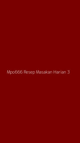 Tampilan Antarmuka Aplikasi Mpo666 Resep Masakan Harian - 3
