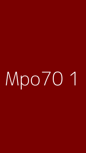 Tampilan Antarmuka Aplikasi Mpo70 - 1