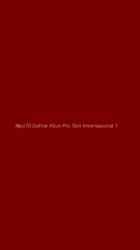 Tampilan Antarmuka Aplikasi Mpo70 Daftar Akun Pro Slot Internasional - 1