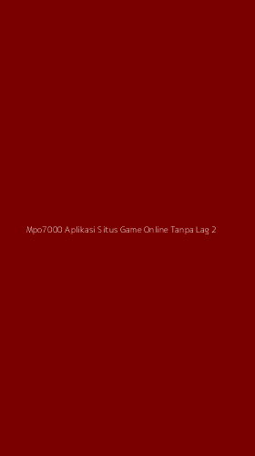 Tampilan Antarmuka Aplikasi Mpo7000 Aplikasi Situs Game Online Tanpa Lag - 2