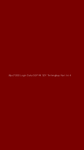 Tampilan Antarmuka Aplikasi Mpo7000 Login Data Sgp Hk Sdy Terlengkap Hari Ini - 4