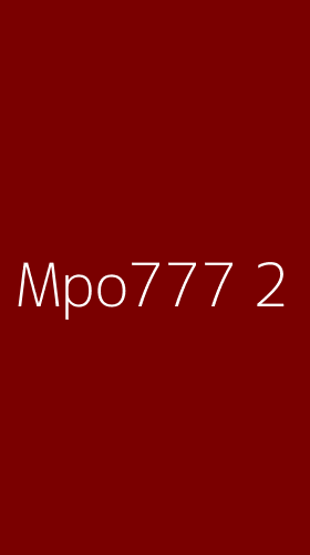 Tampilan Antarmuka Aplikasi Mpo777 - 2
