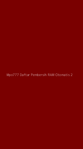 Tampilan Antarmuka Aplikasi Mpo777 Daftar Pembersih Ram Otomatis - 2