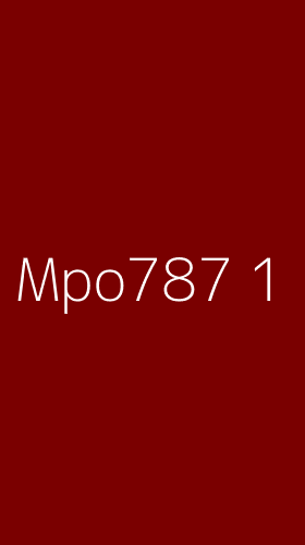 Tampilan Antarmuka Aplikasi Mpo787 - 1