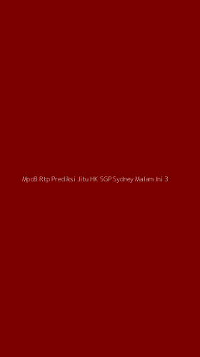 Tampilan Antarmuka Aplikasi Mpo8 Rtp Prediksi Jitu Hk Sgp Sydney Malam Ini - 3