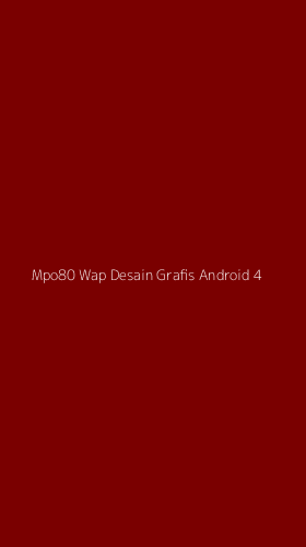 Tampilan Antarmuka Aplikasi Mpo80 Wap Desain Grafis Android - 4