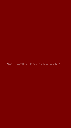 Tampilan Antarmuka Aplikasi Mpo8877 Online Portal Informasi Game Online Terupdate - 1
