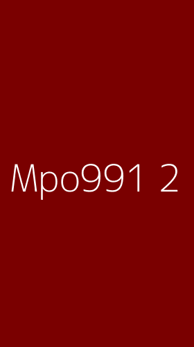 Tampilan Antarmuka Aplikasi Mpo991 - 2
