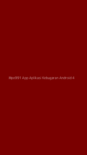Tampilan Antarmuka Aplikasi Mpo991 App Aplikasi Kebugaran Android - 4