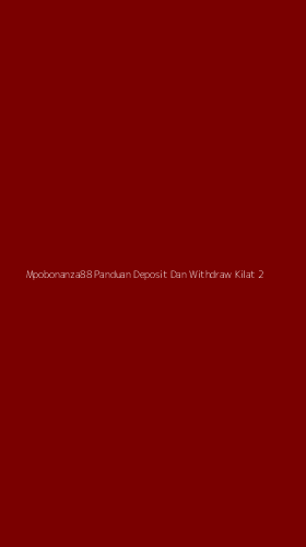 Tampilan Antarmuka Aplikasi Mpobonanza88 Panduan Deposit Dan Withdraw Kilat - 2