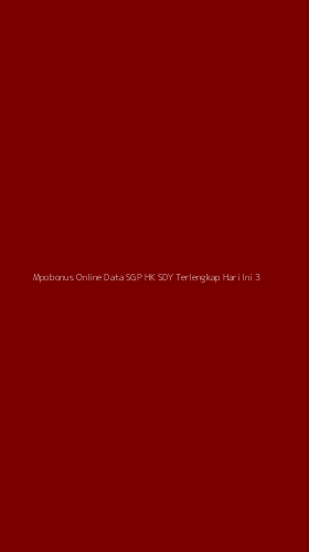 Tampilan Antarmuka Aplikasi Mpobonus Online Data Sgp Hk Sdy Terlengkap Hari Ini - 3