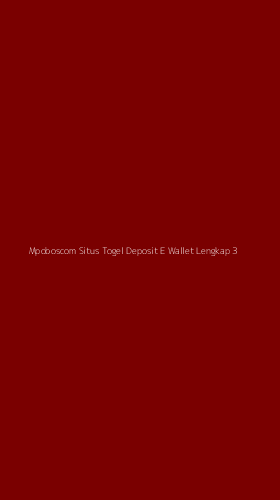 Tampilan Antarmuka Aplikasi Mpoboscom Situs Togel Deposit E Wallet Lengkap - 3
