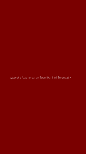 Tampilan Antarmuka Aplikasi Mpojuta App Keluaran Togel Hari Ini Tercepat - 4