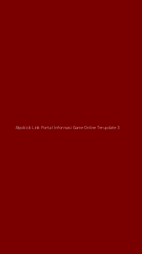 Tampilan Antarmuka Aplikasi Mpokick Link Portal Informasi Game Online Terupdate - 3