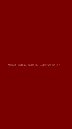 Tampilan Antarmuka Aplikasi Mponet Prediksi Jitu Hk Sgp Sydney Malam Ini - 1