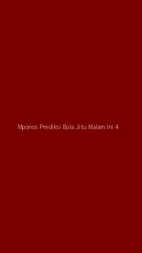 Tampilan Antarmuka Aplikasi Mponos Prediksi Bola Jitu Malam Ini - 4