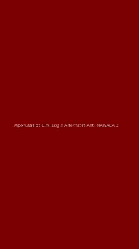 Tampilan Antarmuka Aplikasi Mponusaslot Link Login Alternatif Anti Nawala - 3