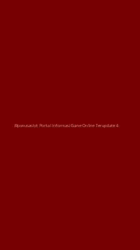 Tampilan Antarmuka Aplikasi Mponusaslot Portal Informasi Game Online Terupdate - 4