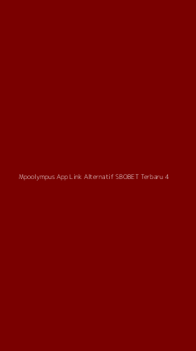 Tampilan Antarmuka Aplikasi Mpoolympus App Link Alternatif Sbobet Terbaru - 4