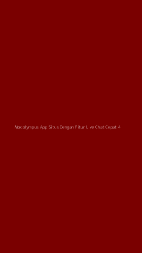Tampilan Antarmuka Aplikasi Mpoolympus App Situs Dengan Fitur Live Chat Cepat - 4