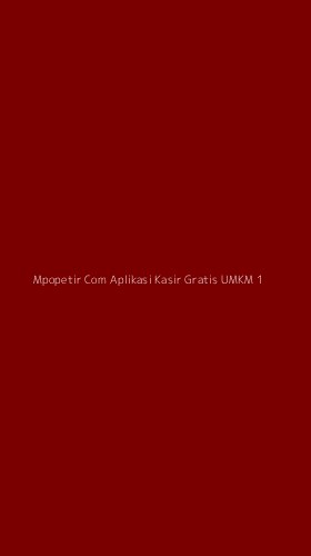 Tampilan Antarmuka Aplikasi Mpopetir Com Aplikasi Kasir Gratis Umkm - 1