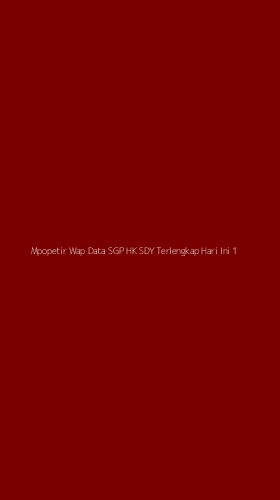Tampilan Antarmuka Aplikasi Mpopetir Wap Data Sgp Hk Sdy Terlengkap Hari Ini - 1