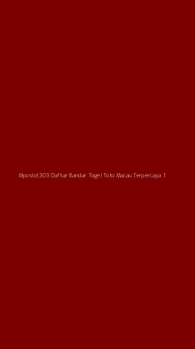 Tampilan Antarmuka Aplikasi Mposlot303 Daftar Bandar Togel Toto Macau Terpercaya - 1